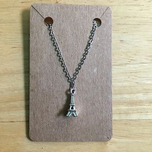 Handmade Eiffel Tower Necklace